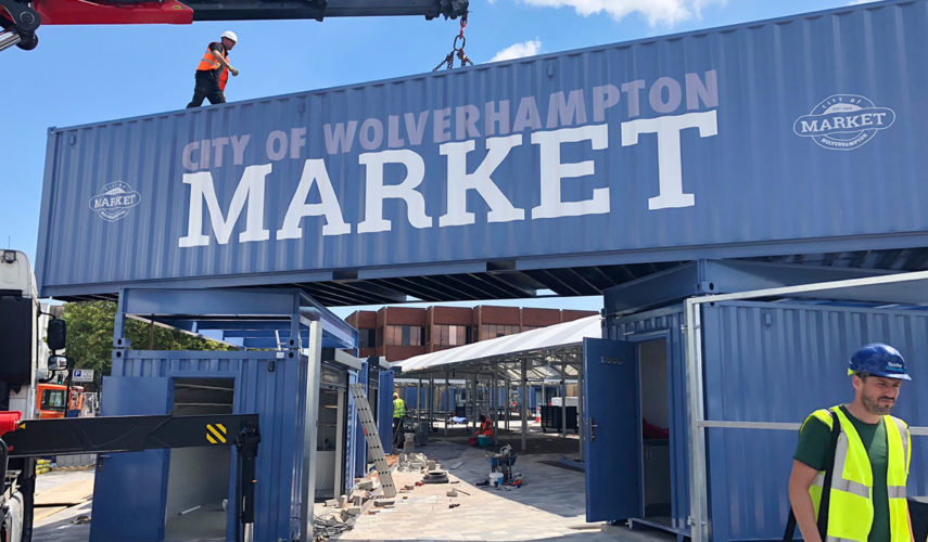 container conversions wolverhampton market