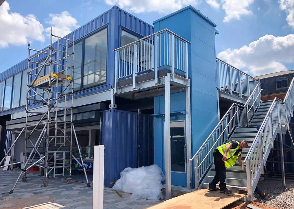 container conversions wolverhampton market