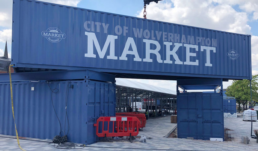 container conversions wolverhampton market